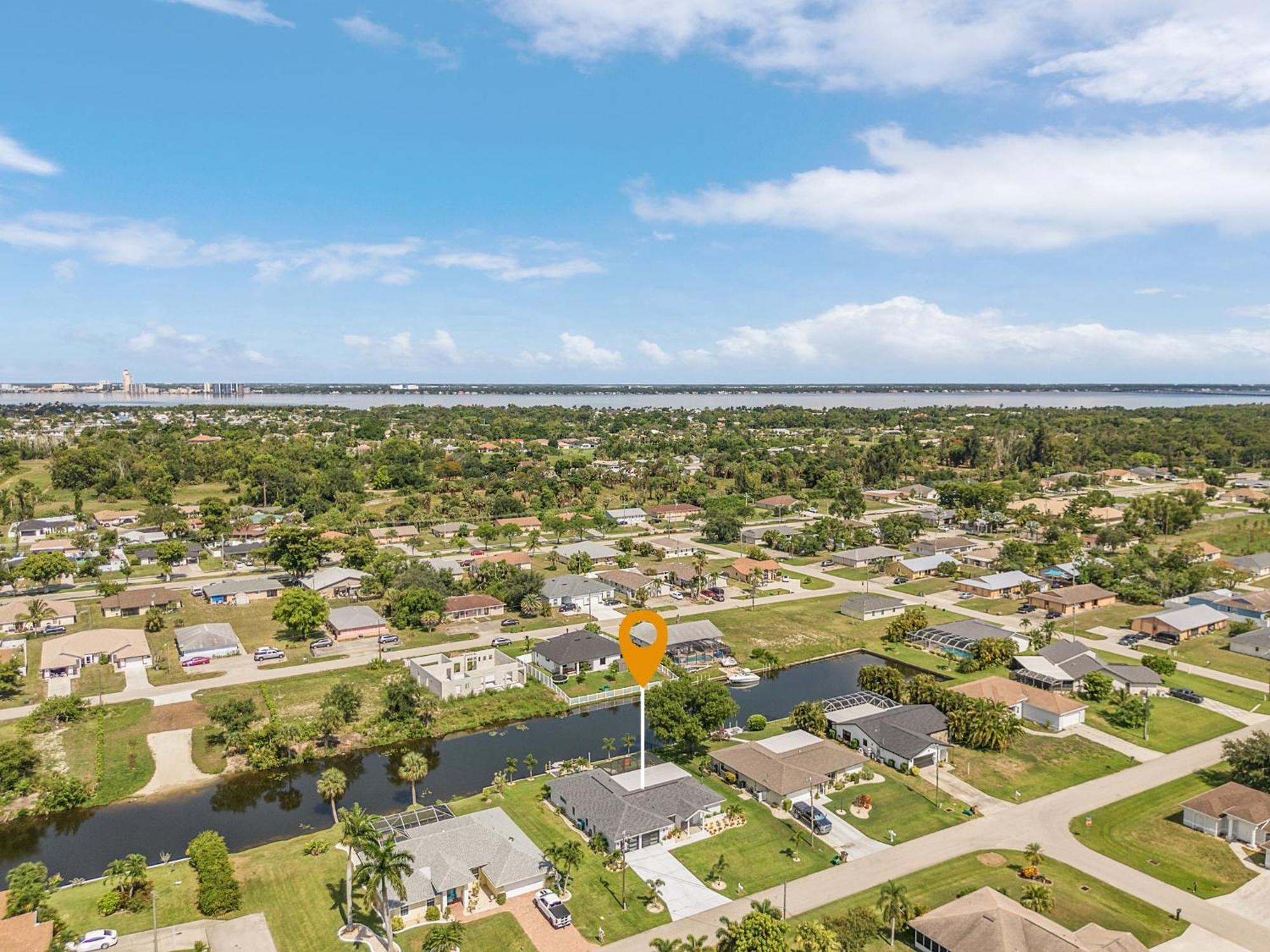 Cozy Retreat, Heated Pool, Water Canal, Bikes,3 Bedroom Cape Coral Exterior foto
